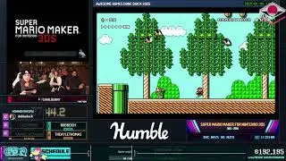 [RU] Super Mario Maker for Nintendo 3DS [SMC Any% No Auto] от @Charbunny - #AGDQ2025