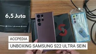Unboxing Samsung S22 Ultra 256gb Resmi Sein