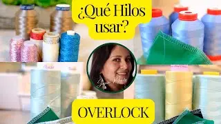 ¿QUÉ TIPO DE HILO SE USA EN LA MÁQUINA OVERLOCK?///🧵🧵🧵OVERLOCK /HILO