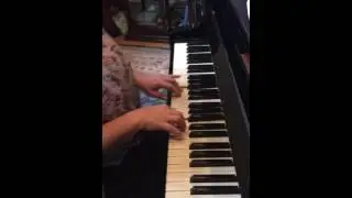 Church modes illustrated on piano