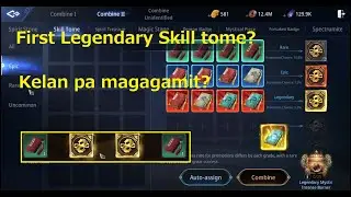 MIR 4 - FIRST LEGENDARY SKILL TOME !! COMBINE + SUMMONS VID ( CORTES MIR4 )