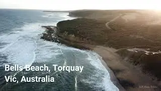 BELLS BEACH TORQUAY Australia, 4K