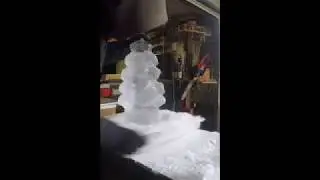 02 Ice Carving - Evergreen Tree