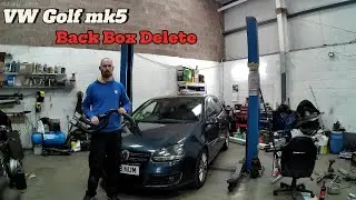 VW Golf MK5 2.0 TDI Back Box Delete (Hornet)