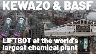 KEWAZO & BASF - LIFTBOT at the world's largest chemical plant