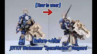 [How to wear]Custom cape set JOYTOY Warhammer 40,000: Space Marines 2 Vanguard !