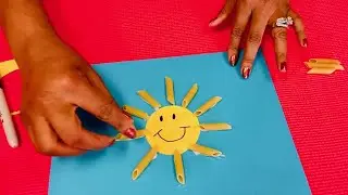 Craft-urday for Kids: Pasta Sun with Kaina