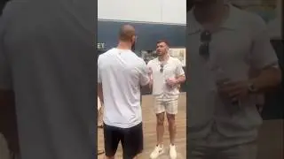 🤝 Первая встреча Хамзата Чимаева и Дрикуса Дю Плесси