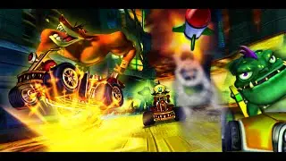 Crash Nitro Kart Glitch - Enter Locked Races (Teknee)
