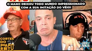 O MANO DEIXOU TODO MUNDO IMPRESSIONADO COM A SUA IMITAÇÃO DO VÉIO! - 86 CORTE DO PAPO RETO