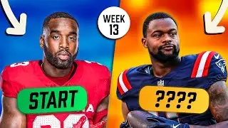 START or SIT For Every RB & WR - Week 13 Fantasy Football