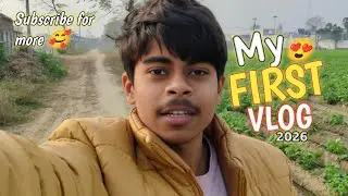My First Vlog Of 2026 || Please Support Me ❤️🥺