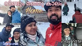 👉full vlog ഫിൻലന്റിൽ മഞ്ഞുപെയ്യുന്നൊരു ദിവസം|village life in Finland 🥶#winter #snow #mallusinfinland