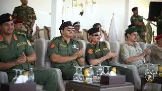 جانب من احتفال وزارة الداخلية بمناسبة الذكرى الستين لتأسيس الشرطة الليبية والذي أقيم بمدينة بنغازي.