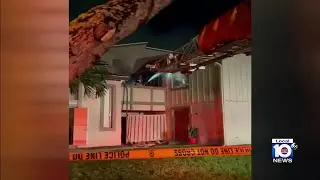 Stray bullets surprise first responders battling Lauderhill house fire