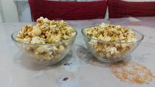 Caramel Popcorn Rezept 👨🏻&zwj;🍳💚💛🌽🧈🥛