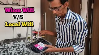 Wiom Wifi V/S Local Wifi Internet Connection 😵 | @sadimkhan03 @mariakhan.03