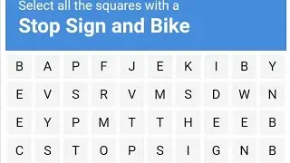 I'm Not a Robot Level 7: Word Search 