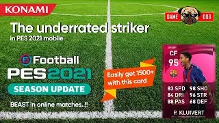 The underrated striker in PES 21 - Kluivert | Game Dog | Gameplay mobile