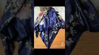 vintage silk materials please like and subscribe