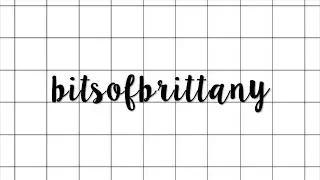 Channel Trailer // bitsofbrittany