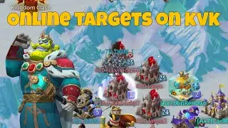 Lords Mobile - Non stop rallies on KVK. Online taregts getting smashed by DOM's mix. Testing 947