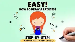 How to draw Anna from 