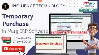 Temporary Purchase in Marg ERP Software Demo:8910468058