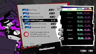 Persona 5 Strikers but I'm not sober