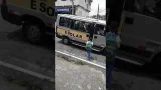 Primeiro dia de Transporte Escolar 😂😂😂
