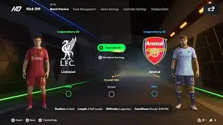 EA SPORTS 2025 (PS5 SLİM UHD) PREMİER LEAGUE 2. WEEK LİVERPOOL-ARSENAL GAMEPLAY