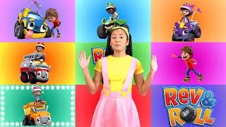Детское игровое шоу Mystery Picture | Rev and Roll с Элли Спарклс