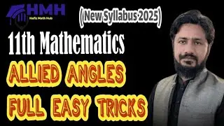 Allied Angles Explained | Definition, Symbol & Finding Allied Angles | FSc Maths