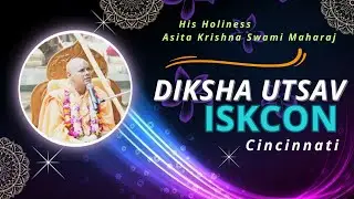 Initiation Ceremony by His Holiness Asita Krishna Swami Maharaj  / 29 Jun 25 / ISKCON Cincinnati