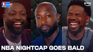 NBA Nightcap LOSES IT at These Bald Edits | NBA on Prime