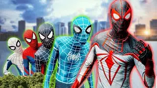 TEAM SPIDER-MAN vs BAD GUY TEAM | NEW SPIDER-GUY is GOOD or BAD??? ( Live Action )