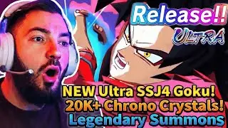 20K + CC My Ultra SSJ4 Goku Summons were ABSURD in Dragon Ball Legends