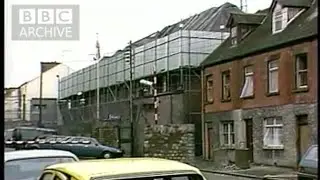 IRA botch a mortar attack at Newry RUC station, firing 6 mortars injuring 35 people, November 1986,
