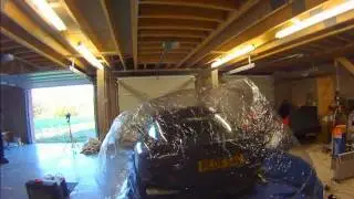 An Inflatable Car Storage Pod