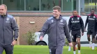 Gerrard first training at 
