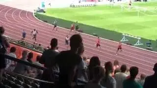 Kevin Borl&eacute;e 45.28 | 400m M (Final) | Belgian Athletics Championships 2014