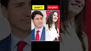 Justin Trudeau All Family Members | Wife, Parents & Children #shorts