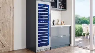 Полноразмерный двухзонный винный холодильник Zephyr Presrv&reg; | PRW24F02CG | PRW24F02CPG
