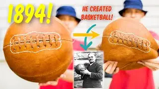 Testing the FIRST Basketball Ever Created! Can You Still Play With It?