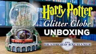 HARRY POTTER HOGWARTS EXPRESS GLITTER GLOBE UNBOXING The Bradford Exchange