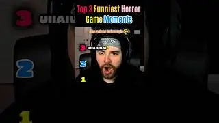 TOP 3 Funniest Horror Game Jumpscares 🤠💀 #Shorts #gaming #funnyclips #horrorgame