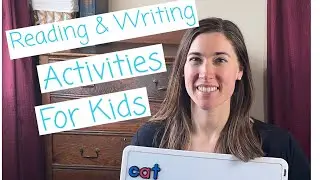 FUN Reading and Writing EDUCATIONAL ACTIVITIES for preschool to second grade- HOMESCHOOLING