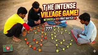 Village Style Challenge Game | Stratage battle | 21bead Village Mind Game Damaka