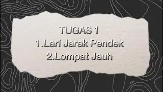 Tugas praktik cabang Olahraga Atlatik( Lari jarak Pendek dan Lompat jauh) Smt 1 Universitas Terbuka