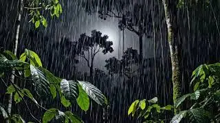 🔴 Live 🌿 Deep Rain Forest Ambience For Sleep Relaxation And Letting Go Of Anxiety Before Bedtime